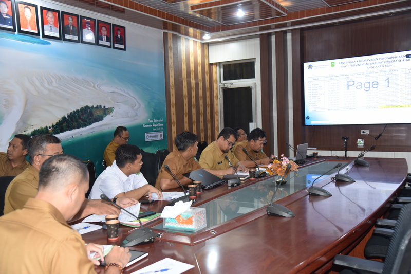 image Bappeda Bengkalis Rapat Pembahasan RKP DBH Sawit